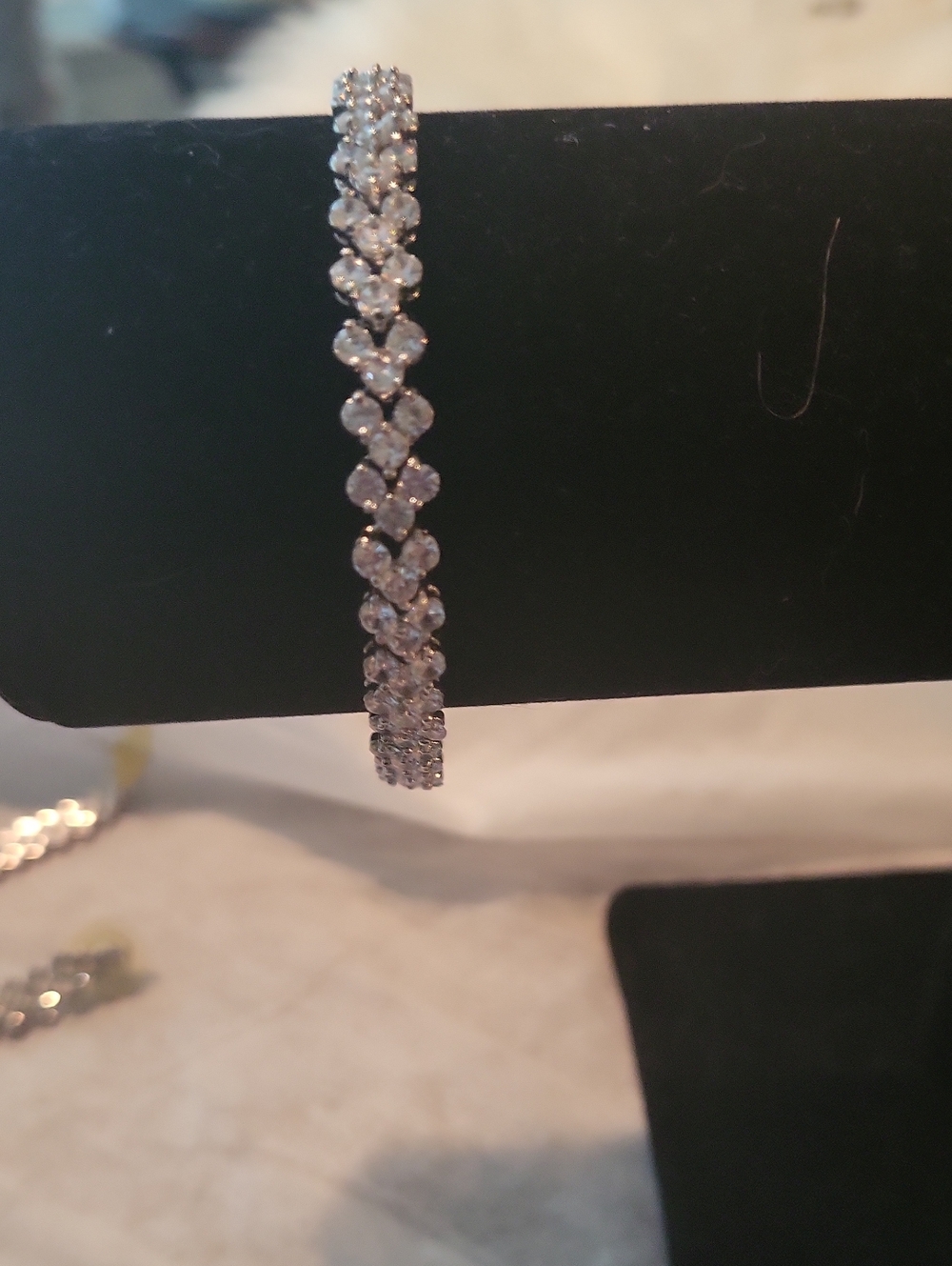 Rhinestone Tennis Bracelet